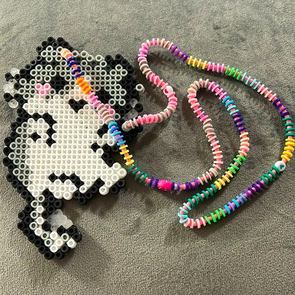 Necklace Kandi kitten 🍬🧁🍭 - Picture 1 of 6